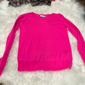 Hot pink sweater